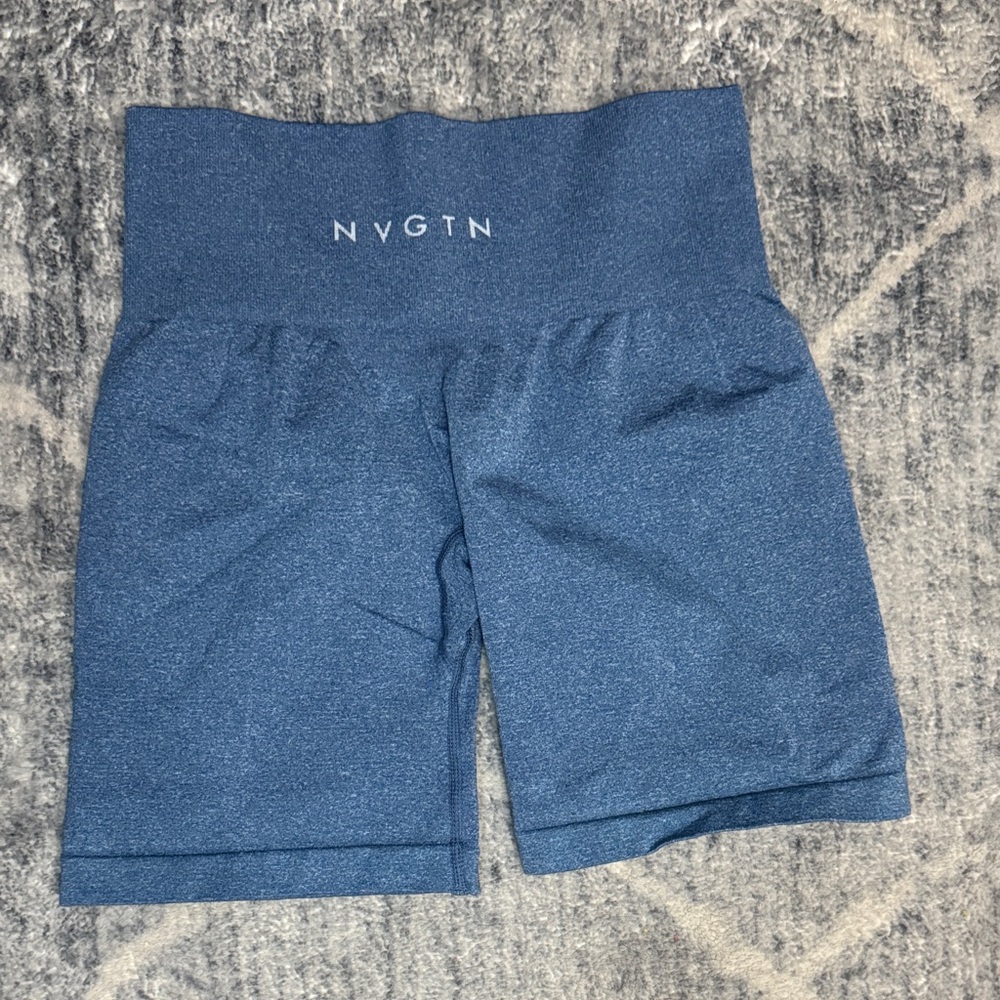NVGTN Women's Bike Shorts in Deep Blue